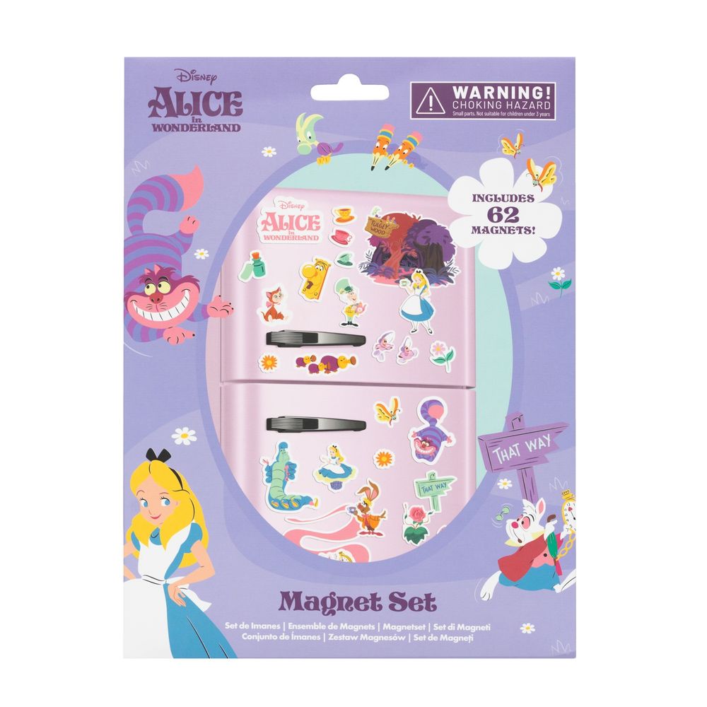 Grupo Erik Disney Alice In Wonderland - DieCut Magnet Set Koelkastmagneet - Multicolours